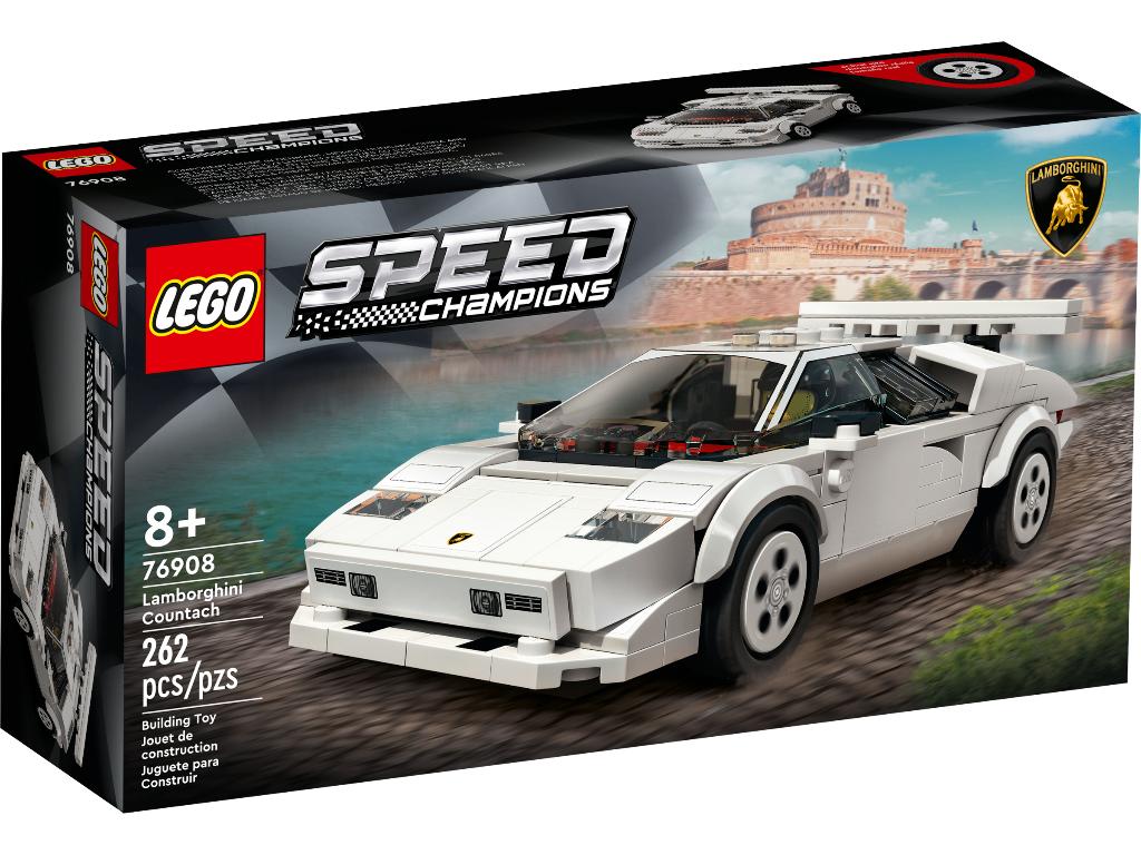 Lego 76908 Lamborghini Countach - Lego Speed Champions, Lego, Nieuw, Complete set, Ongeopend/sealed