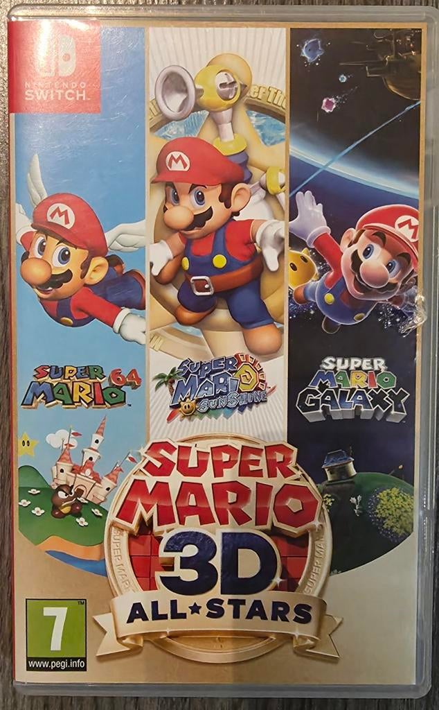 Super Mario 3D All-Stars - Nintendo Switch, Spelcomputers en Games, Avontuur en Actie, 1 speler, Ophalen of Verzenden, Zo goed als nieuw