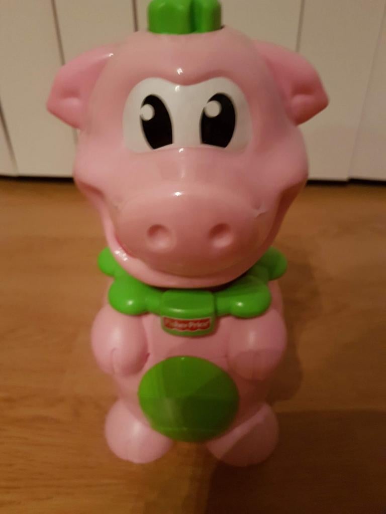 Fisher-Price speelgoed varkentje.
Het varkentje maakt geluid, Ophalen of Verzenden, Zo goed als nieuw, Jongen of Meisje