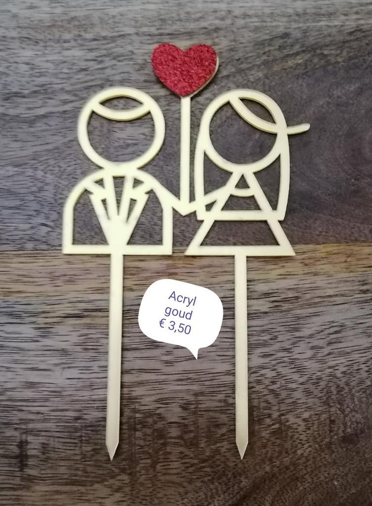 Happy wedding i do mrs mrs mr mr taarttopper diverse, Ophalen of Verzenden, Nieuw, Taarten, Versiering