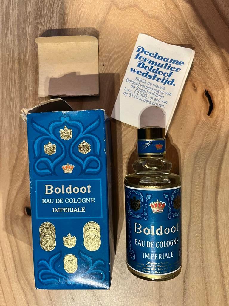 Vintage Boldoot 4711 Eau de Cologne flessen, Ophalen of Verzenden, Gebruikt