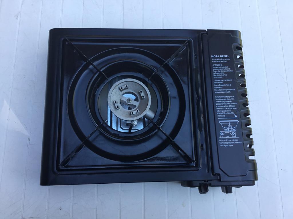 Compact Adventuridge Camping Gaskooktoestel met Koffer, Ophalen of Verzenden, Zo goed als nieuw