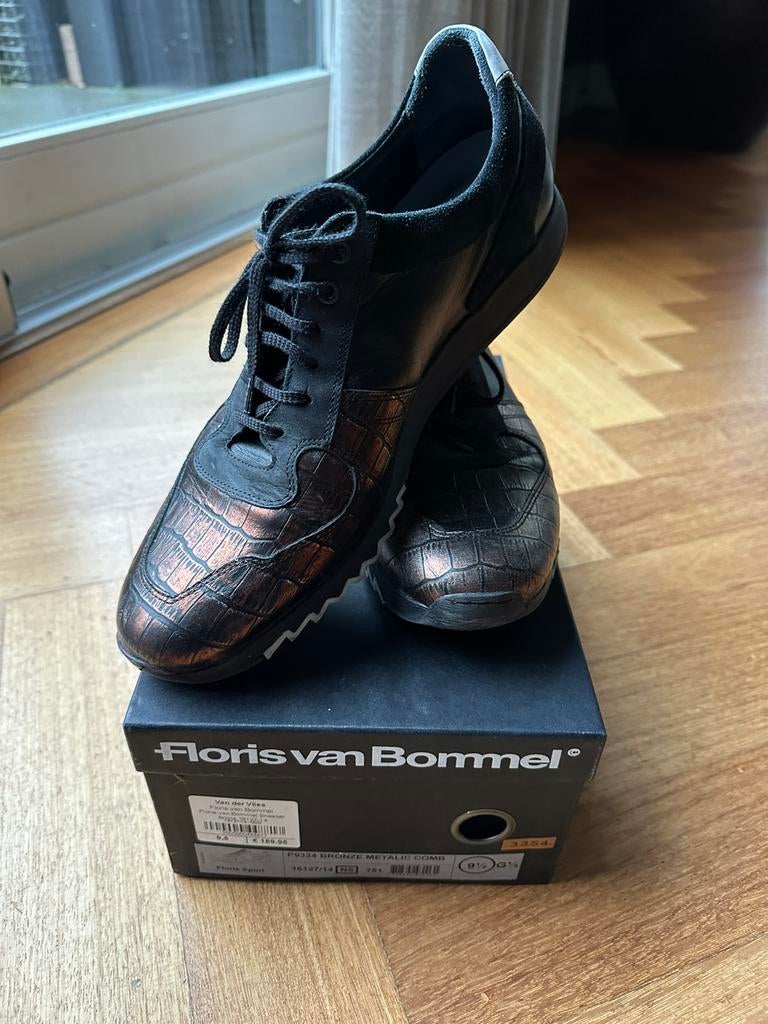 Floris van Bommel sportieve chique sneaker. Mt. 9.5/43.5 /44, Overige kleuren, Ophalen of Verzenden, Sneakers of Gympen, Zo goed als nieuw