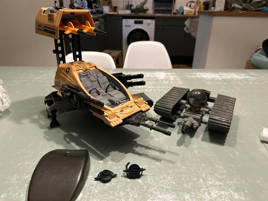 GI JOE Raider (1989) met raketten, Ophalen of Verzenden, Gebruikt