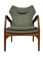 Vintage Design Fauteuil Bovenkamp Aksel Bender Madsen Heren, Huis en Inrichting, Fauteuils, Gebruikt, Vintage, 75 tot 100 cm, Stof