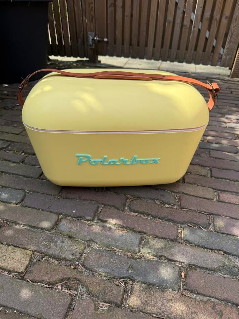 Polarbox koelbox groot geel, Ophalen, Zo goed als nieuw, Koelelement