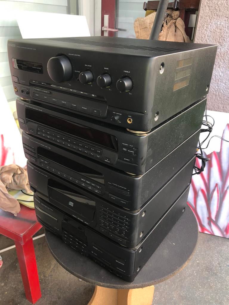 Kenwood stereo toren, Audio, Tv en Foto, Stereo-sets, Ophalen, Gebruikt, Overige merken