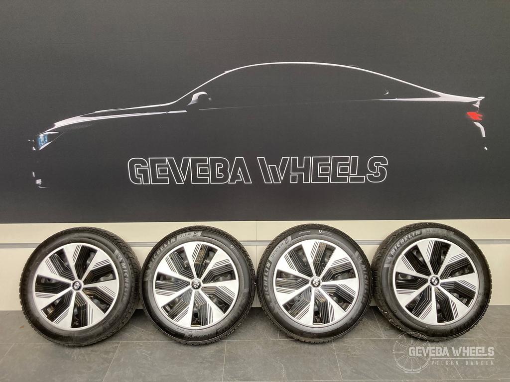 18” originele Renault Megane E-tech velgen + winterbanden, 18 inch, Gebruikt, -, -