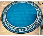 XL rond vloerkleed tapijt 200cm ronde cirkel Chinese stijl, Blauw, Rond, Ophalen of Verzenden, H
