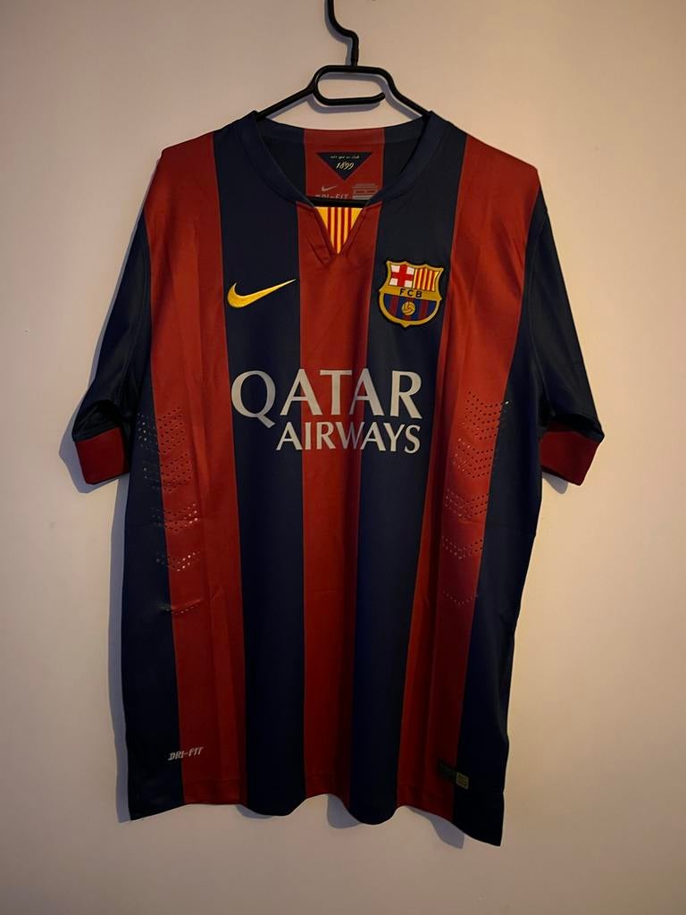 Neymar Jr. Barcelona Thuisshirt Gesigneerd, Maat L, Ophalen of Verzenden, Zo goed als nieuw, Shirt