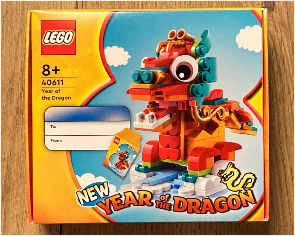 Lego 40611 Jaar van de Draak, Ophalen, Nieuw