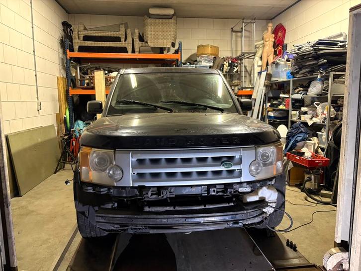 Land rover discovery 3, Auto's, Land Rover, Particulier, Discovery, Diesel, SUV of Terreinwagen, Automaat, Blauw, Stof, Ophalen