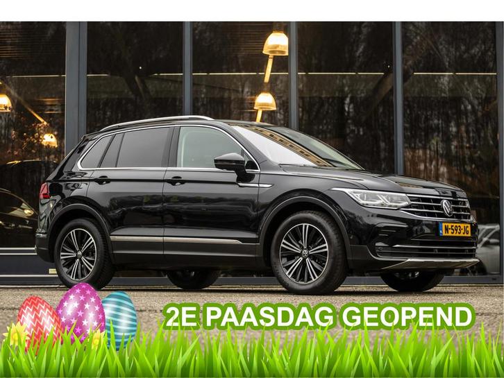 Volkswagen Tiguan 1.5 TSI Elegance (bj 2021, automaat), Auto's, Volkswagen, Bedrijf, Te koop, Tiguan, ABS, Achteruitrijcamera