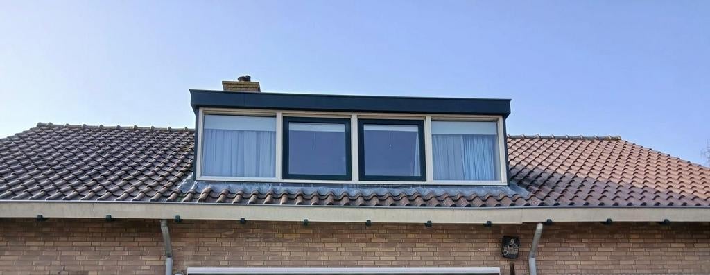 Dakpan OVH bruin, Ophalen, Gebruikt, Steen of Klei, 15 m² of meer