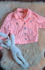 Blue Queen - Stoer zalmroze spijkerjasje - Maat 92, Kinderen en Baby's, Kinderkleding | Maat 92, Ophalen of Verzenden, Meisje