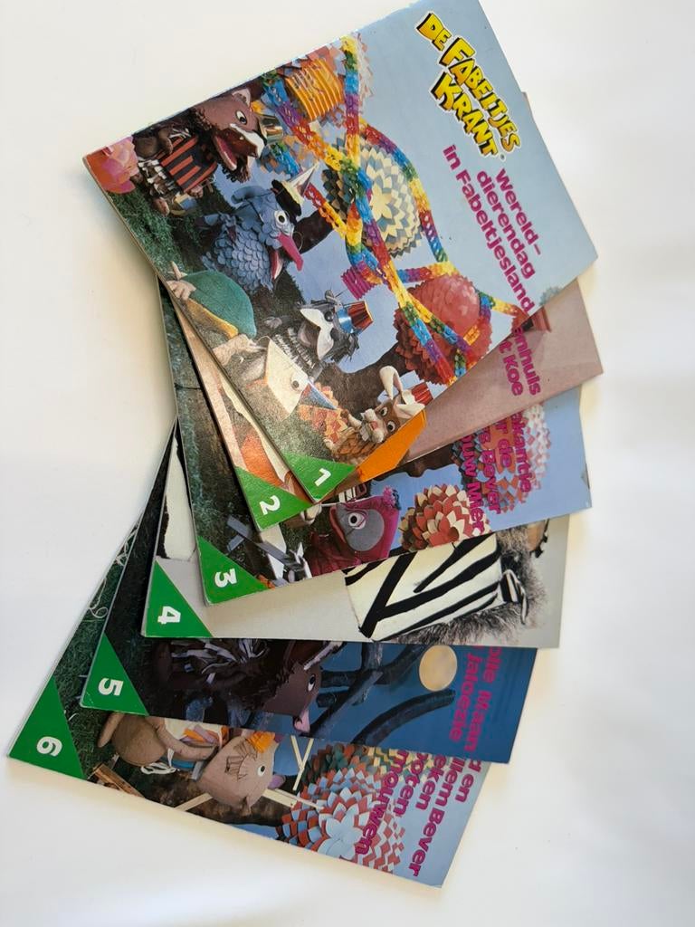 Zes nette delen van de Fabeltjeskrant, deel 1 tot en met 6, Ophalen of Verzenden, Gelezen, Fictie algemeen