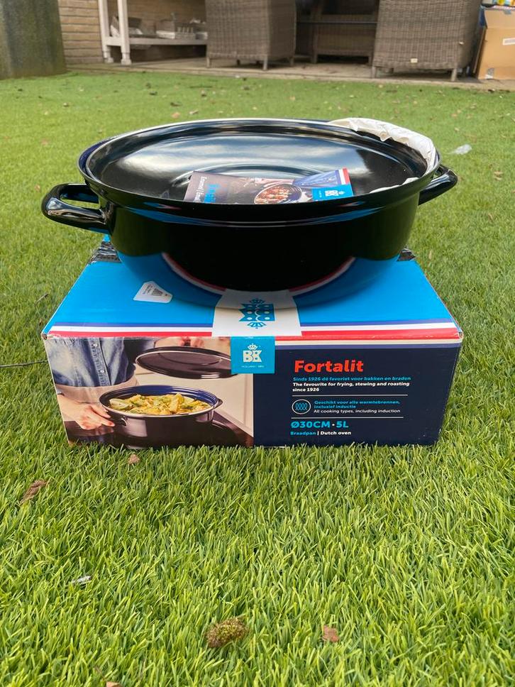 BK Braadpan 30cm - Zo goed als nieuw!, Huis en Inrichting, Keuken | Potten en Pannen, Zo goed als nieuw, Koekenpan of Braadpan