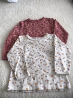 Shirtjes met lange mouw 2 stuks 92, Kinderen en Baby's, Kinderkleding | Maat 92, Ophalen of Verzenden, Zo goed als nieuw, Meisje