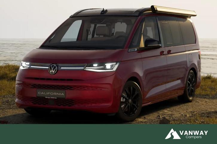 Volkswagen California Ocean T7 245PK Automaat PHEV 4x4 Apple, Caravans en Kamperen, Campers, Bedrijf, tot en met 4, Buscamper of Camperbus