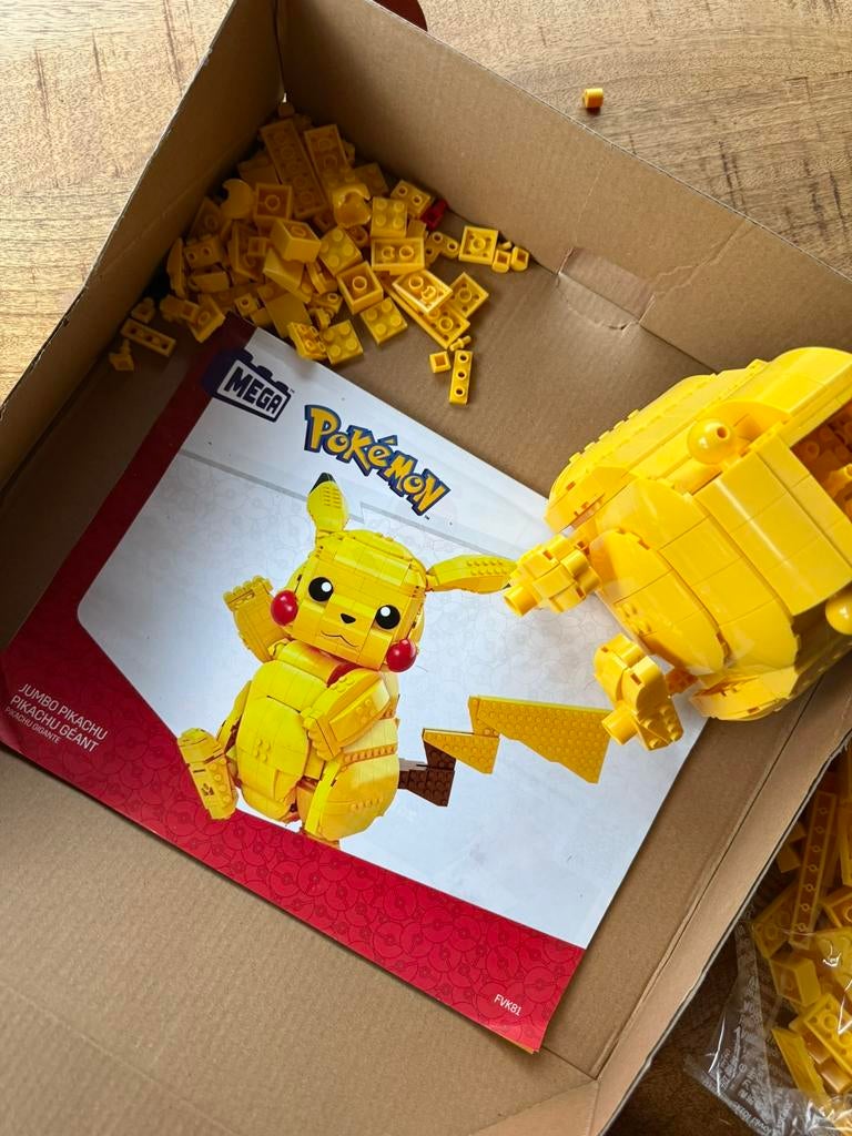 Pikachu Lego, Ophalen of Verzenden, Zo goed als nieuw