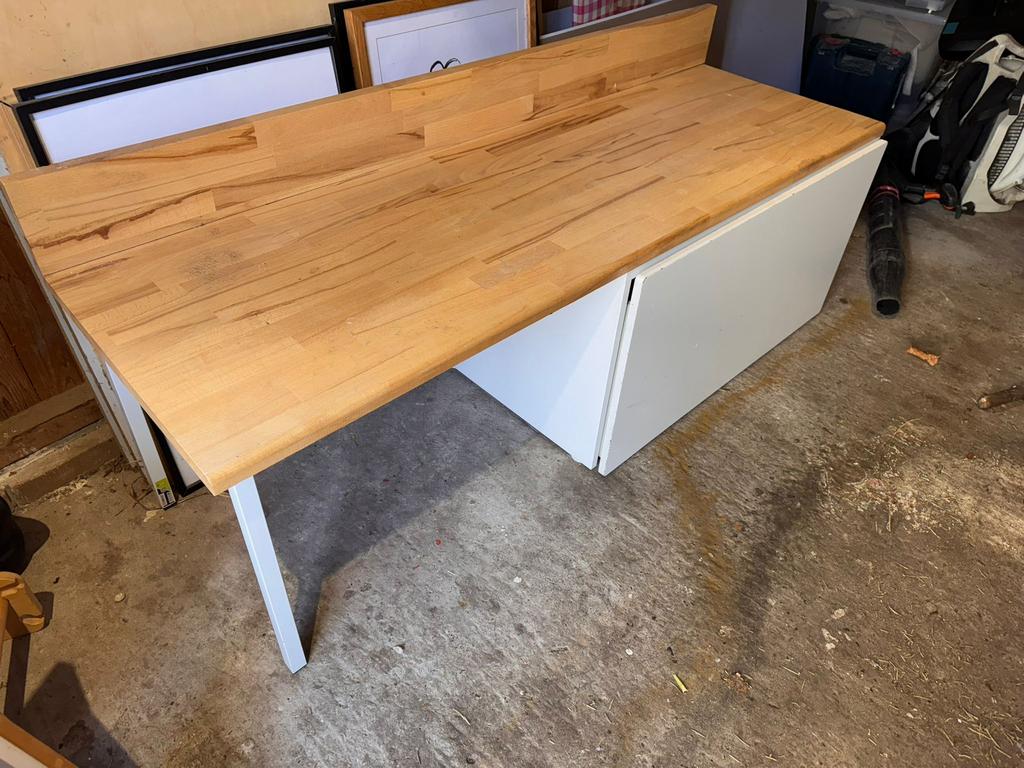 Speeltafel met bureau en lade, Huis en Inrichting, Bureaus, Ophalen, Gebruikt