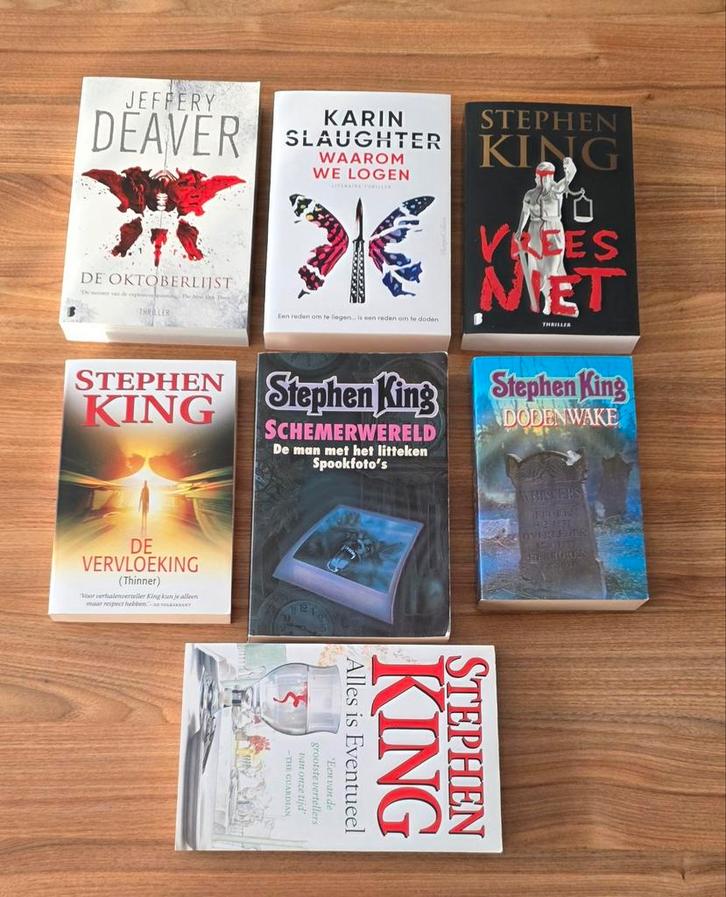 7 spannende boeken thrillers, Boeken, Thrillers, Ophalen of Verzenden