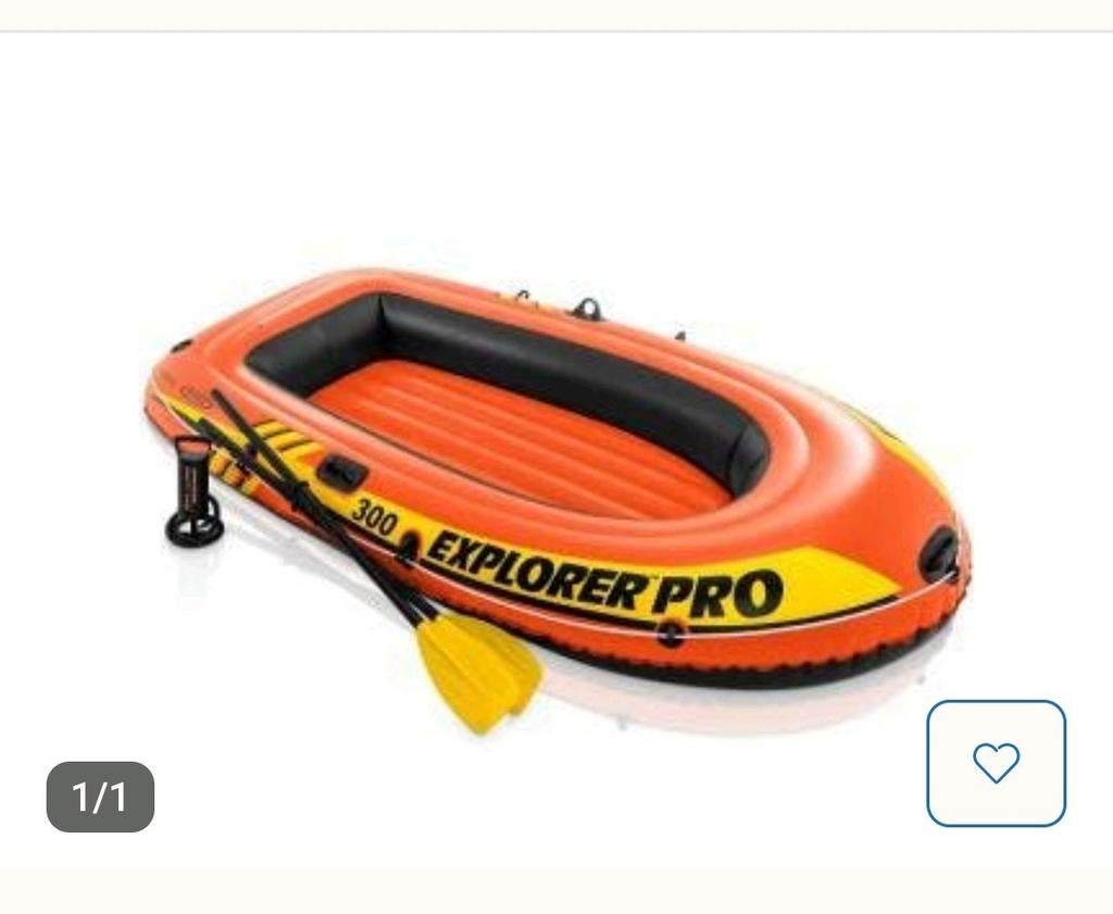 Nieuwe Intex boot, Ophalen, Nieuw