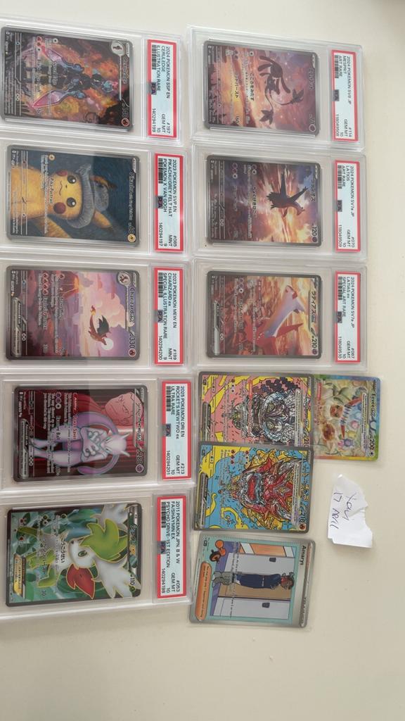 Pokémon kaarten, Verzamelen, Ophalen of Verzenden, Zo goed als nieuw