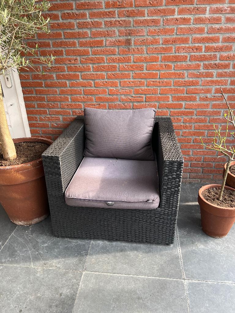 Loungestoel, Ophalen, Wicker