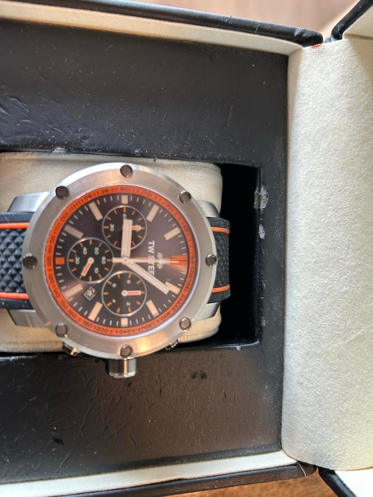 TW Steel horloge - Zo goed als nieuw, weinig gedragen, Sieraden, Tassen en Uiterlijk, Horloges | Heren, Overige merken, Staal