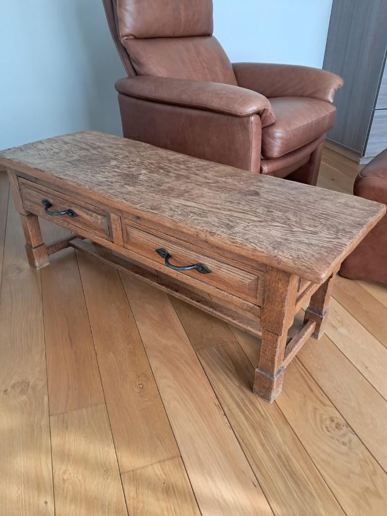 Antiek salontafel, Ophalen