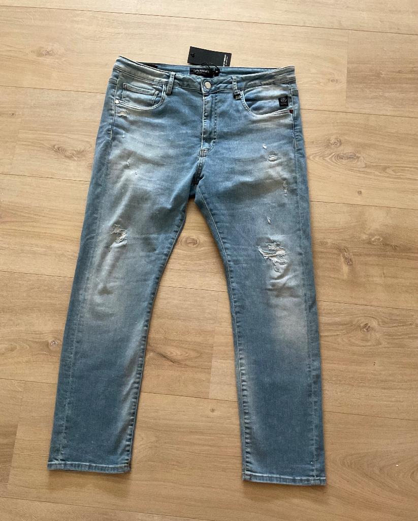 Elias rumelis leona Broek dames mt. 30 nieuw, Blauw, Maat 46/48 (XL) of groter, Nieuw, Ophalen of Verzenden