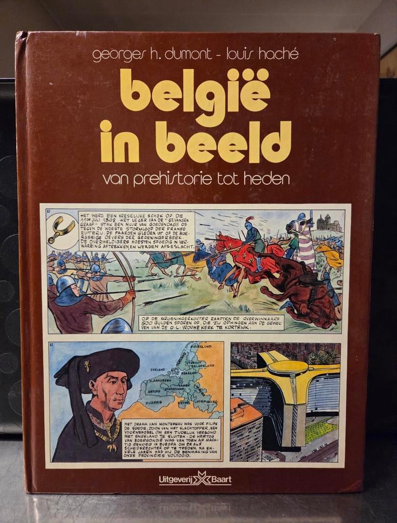 België in Beeld - Geschiedenis in Stripvorm (1979), Boeken, Stripboeken, Eén stripboek, Ophalen of Verzenden, Gelezen, Dumont & Haché