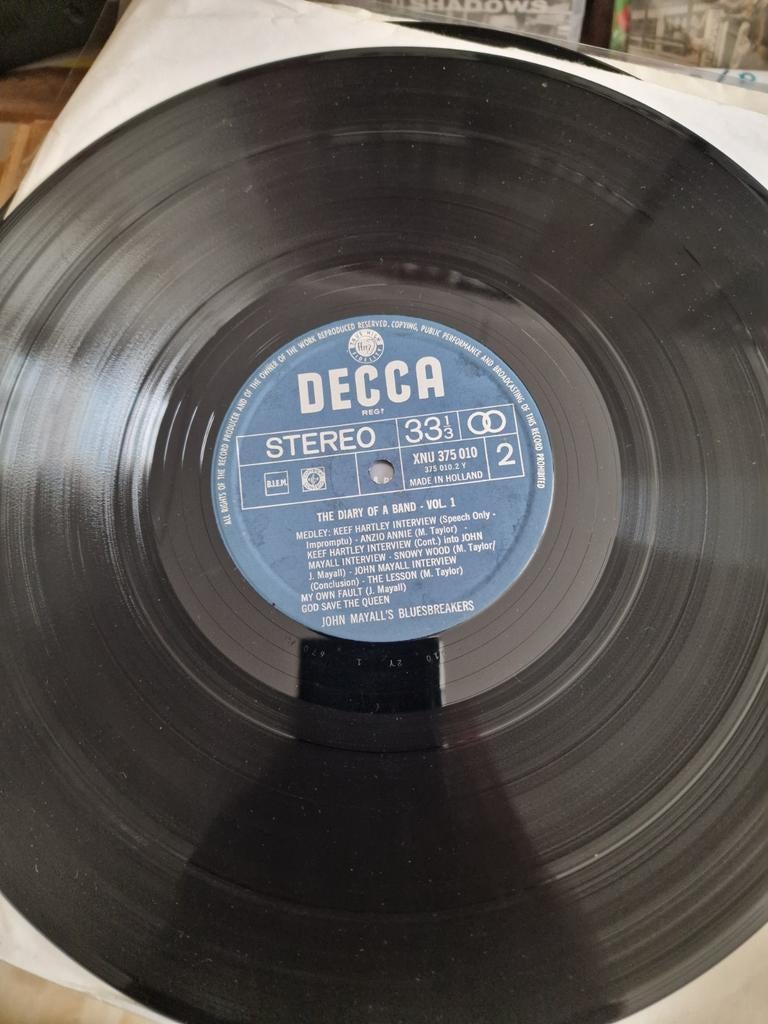 2 keer lp John mayall, Gebruikt, Overige formaten, Overige typen, Ophalen of Verzenden