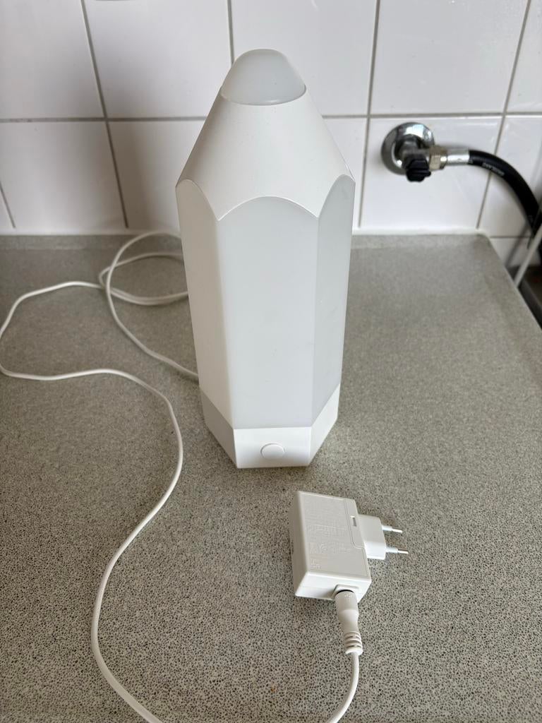 IKEA potlood lamp. Meerdere kleuren., Ophalen of Verzenden, Gebruikt, Kunststof, Minder dan 50 cm