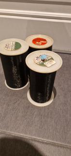 3x Zwart Garen - Donisthorpes Colorific & S.M.W., Hobby en Vrije tijd, Naaien en Fournituren, Ophalen, Gebruikt, Garen of Naald(en)