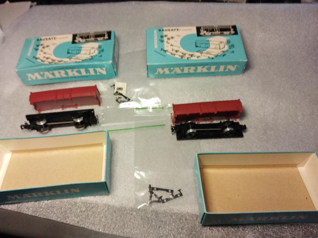 Marklin H0,  losstortwagons, zelf monteren., Wisselstroom, Ophalen of Verzenden, Märklin, Nieuw