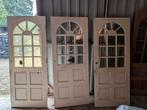 binnendeuren massief hardhout (zwaar)paneeldeur 202,5x82,5cm, Ophalen, Gebruikt, 80 tot 100 cm, Binnendeur