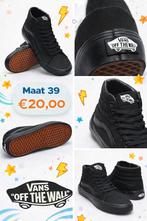 Vans “Off The Wall” sneakers  - Maat 39 - Zwart - Nieuw, Zwart, Nieuw, Ophalen of Verzenden, Sneakers of Gympen