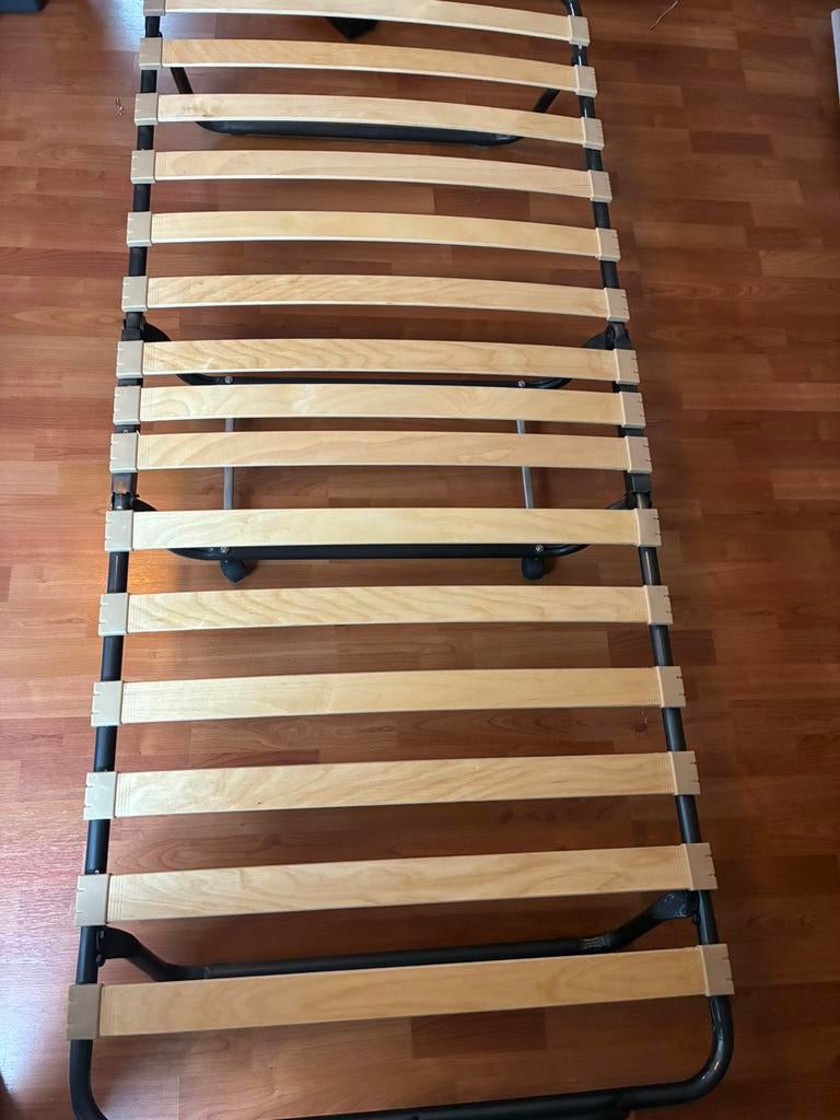 Opklapbed 80 x 180, Huis en Inrichting, Slaapkamer | Matrassen en Bedbodems, Ophalen, Eenpersoons, 190 cm of minder, Zo goed als nieuw