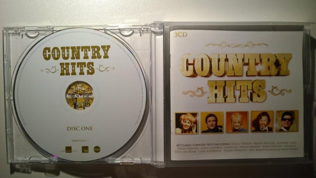 Country Hits (3 CD), Cd's en Dvd's, Cd's | Verzamelalbums, Ophalen of Verzenden, Zo goed als nieuw, Country en Western