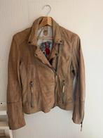 Gipsy leren jasje met studs !      Nieuw!!!!, Ophalen of Verzenden, Nieuw, Maat 38/40 (M), Beige