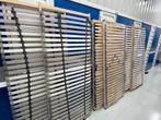 2, 4 of 6 stevige bed lattenbodems, Ophalen of Verzenden, Zo goed als nieuw, Tweepersoons, Hout