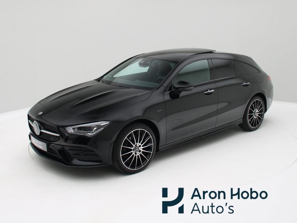 Mercedes-Benz CLA-klasse Shooting Brake 250 e AMG Pano, Dist, Auto's, CLA, Gebruikt, Zwart, 4 cilinders