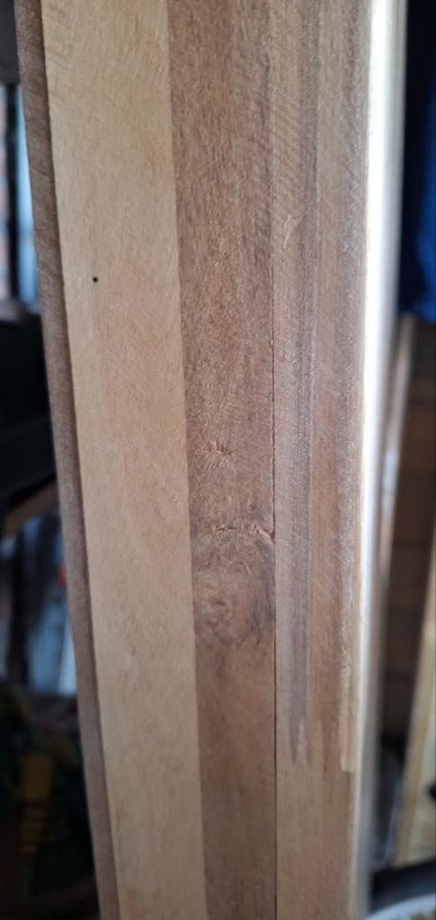 Houten plank/tafelblad - Acacia hout., Ophalen, Gebruikt, Minder dan 25 mm, 200 tot 250 cm