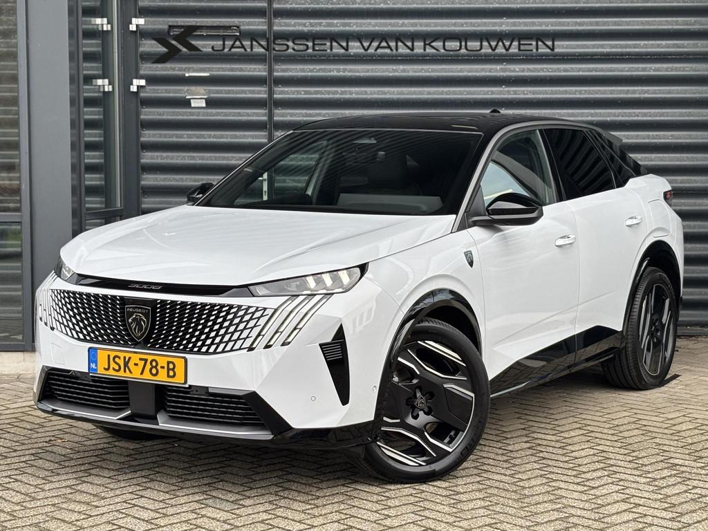 Peugeot e-3008 GT Avantage 210 73 kWh Leder Stoelverwarming, 1250 kg, Wit, Origineel Nederlands, SUV of Terreinwagen