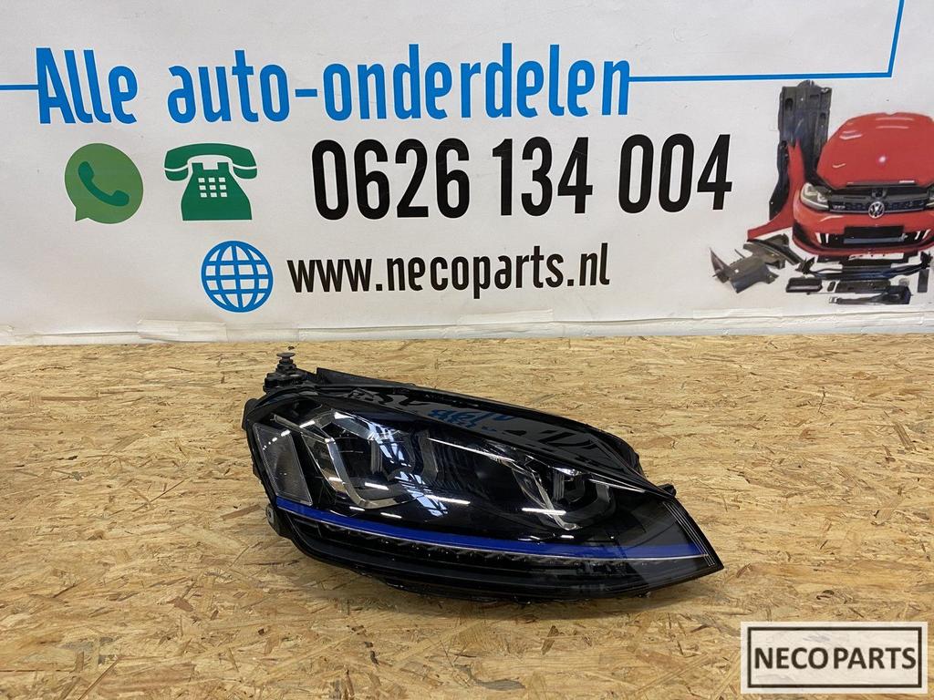 VW GOLF 7 GTE VOL LED KOPLAMP RECHTS 5GE941036 GEEN XENON, Gebruikt, -, Volkswagen, -