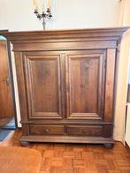 Massief houten woonkamer kast met lades, Huis en Inrichting, Ophalen of Verzenden, Gebruikt