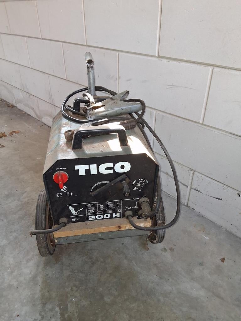 Lasapparaat Tico 200 H, Ophalen