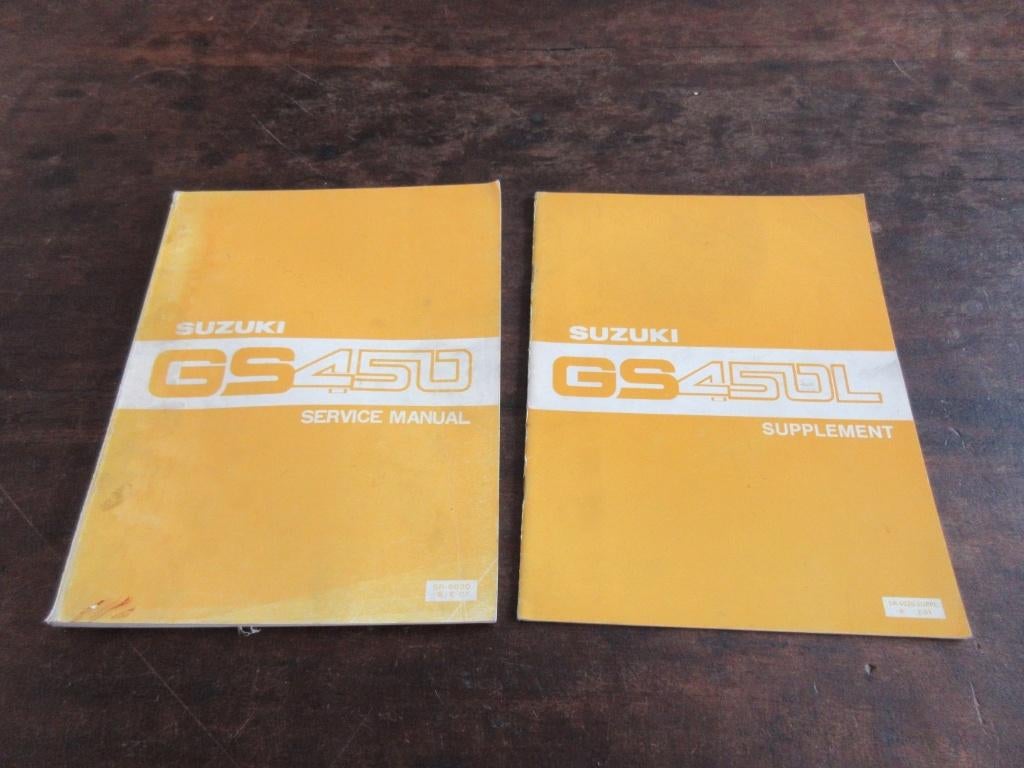 Suzuki GS450 GS450L werkplaatshandboek manual, Motoren, Ophalen of Verzenden, Suzuki